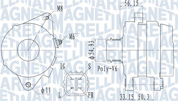 Lichtmaschine Generator