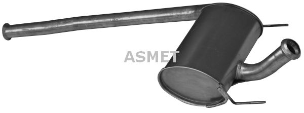 Mittelschalldämpfer Auspuff