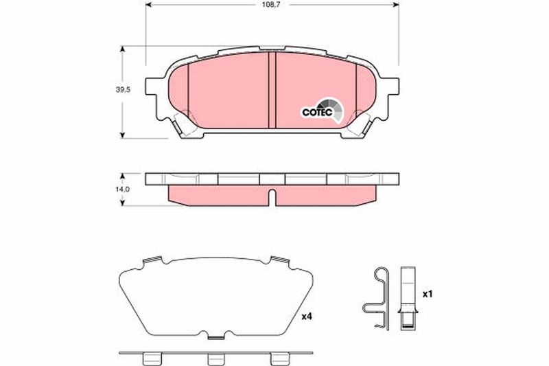 Bremsbeläge
