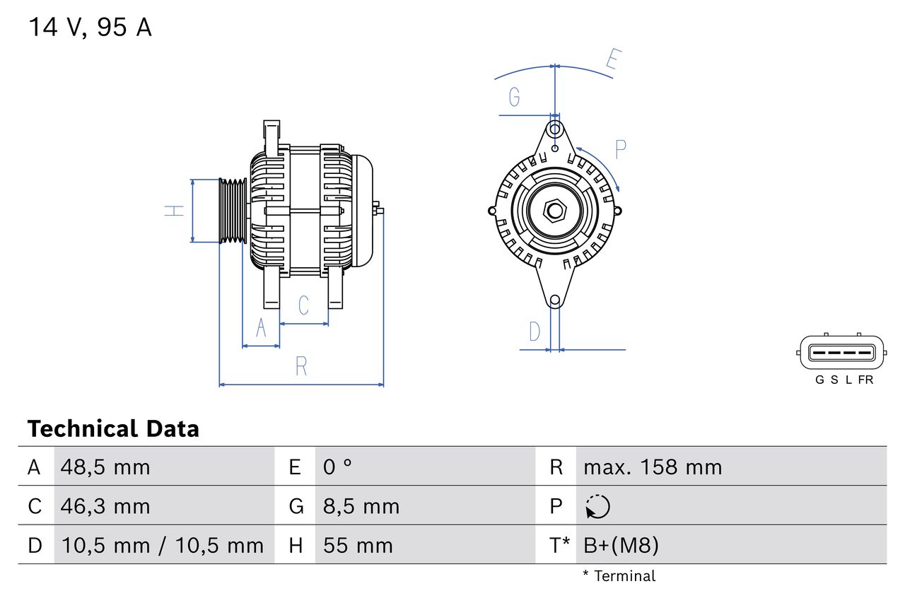 Lichtmaschine Generator