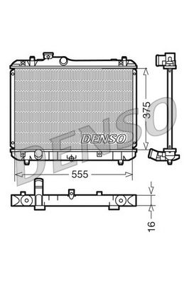 Kühler Wasserkühler Motorkühler