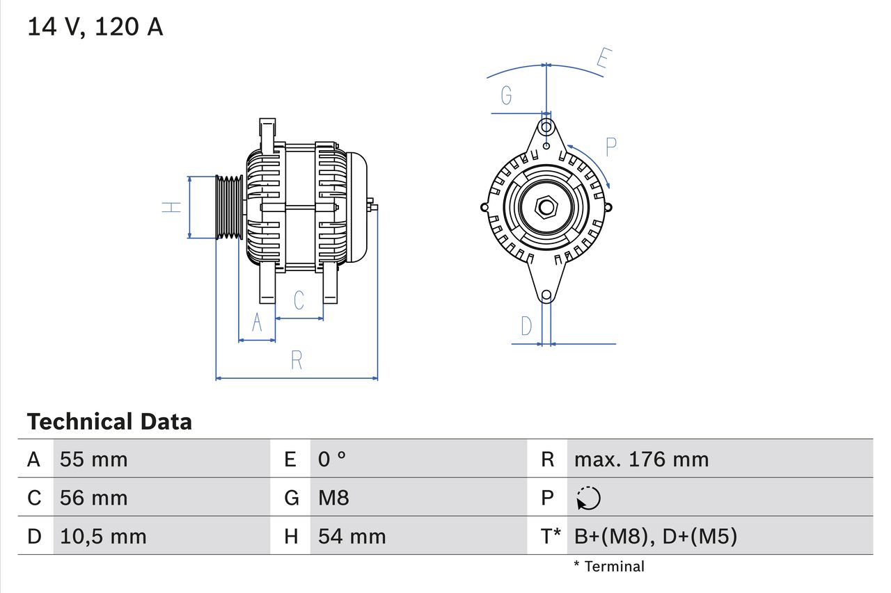 Lichtmaschine Generator