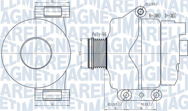 Lichtmaschine Generator