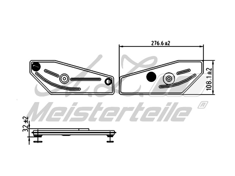 Getriebehydraulikfilter