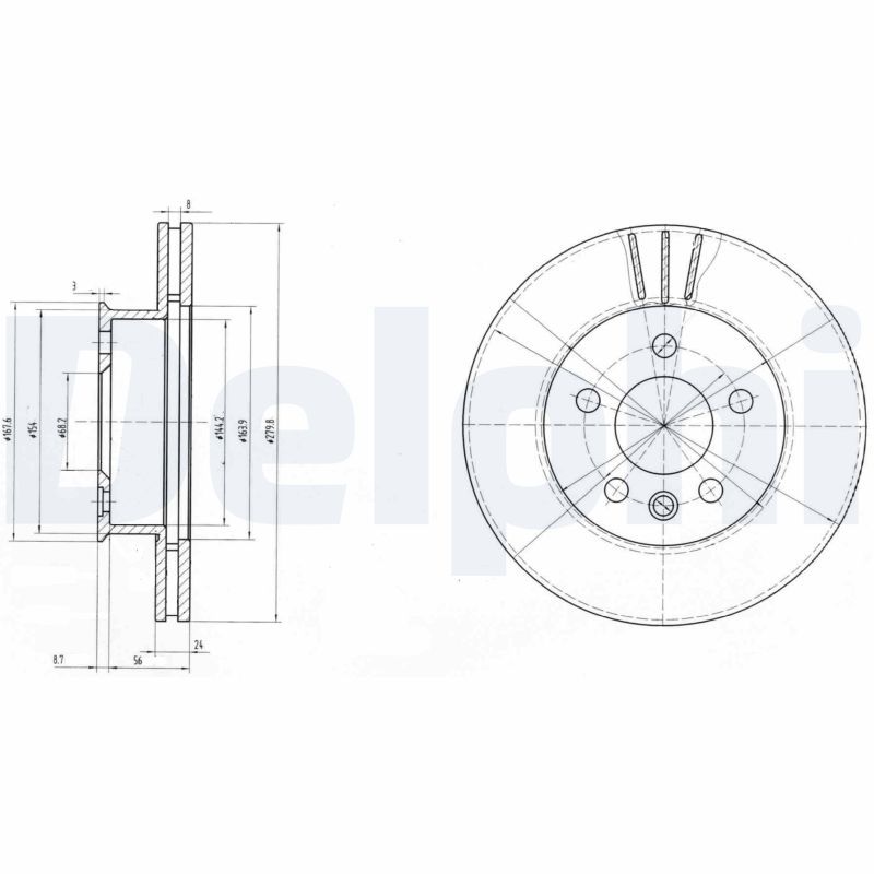 Bremsscheibe Scheibenbremse