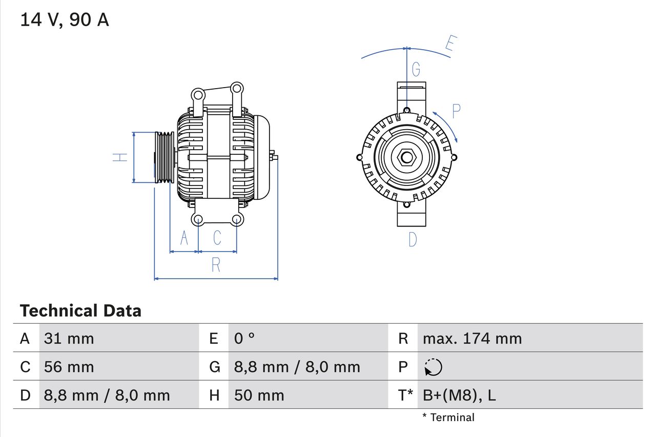 Lichtmaschine Generator