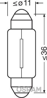 Glühlampe Innenraumleuchte