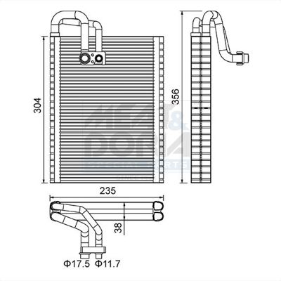 Verdampfer Klimaanlage