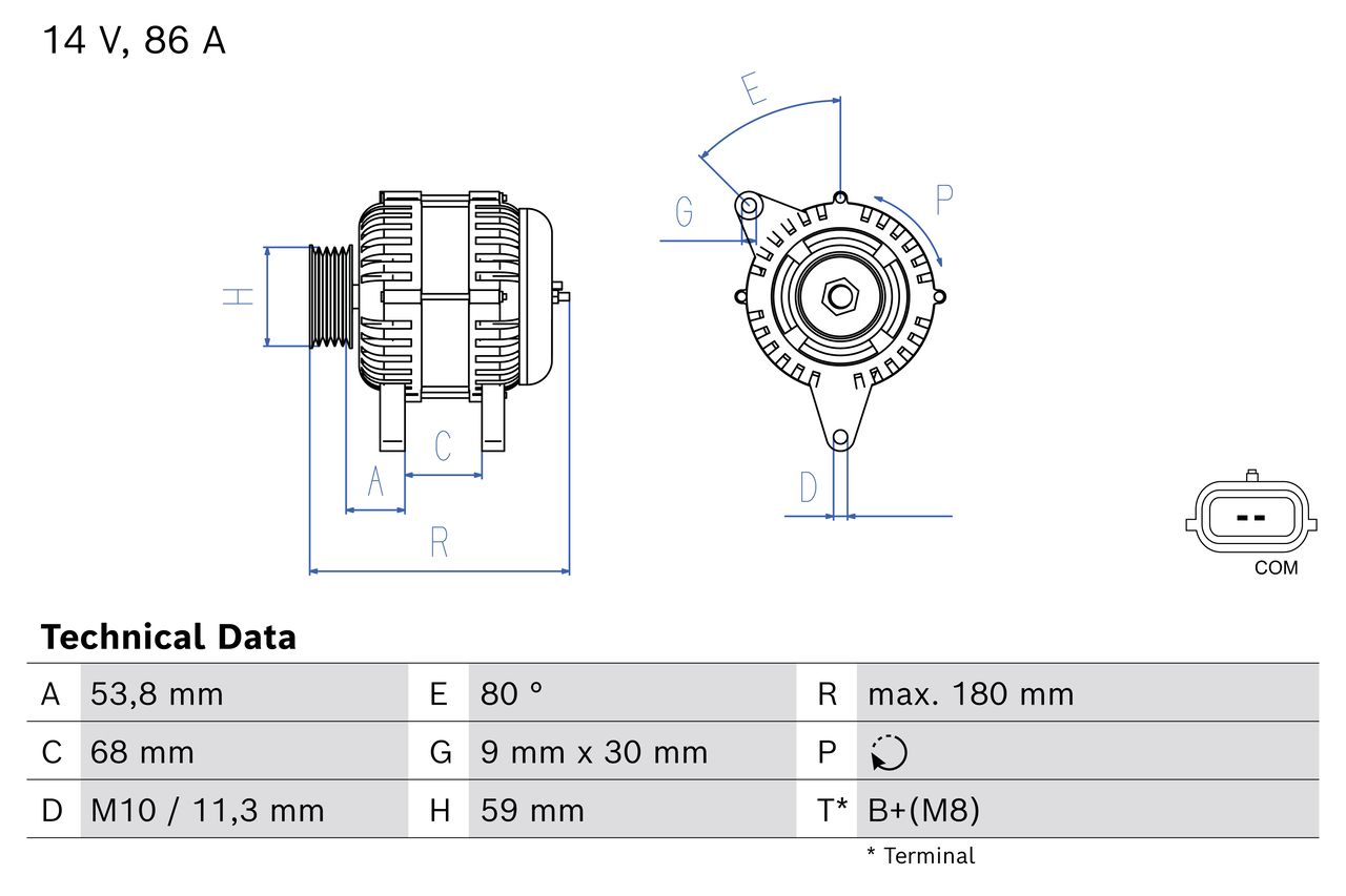 Lichtmaschine Generator