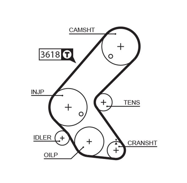 GATES 5563XS