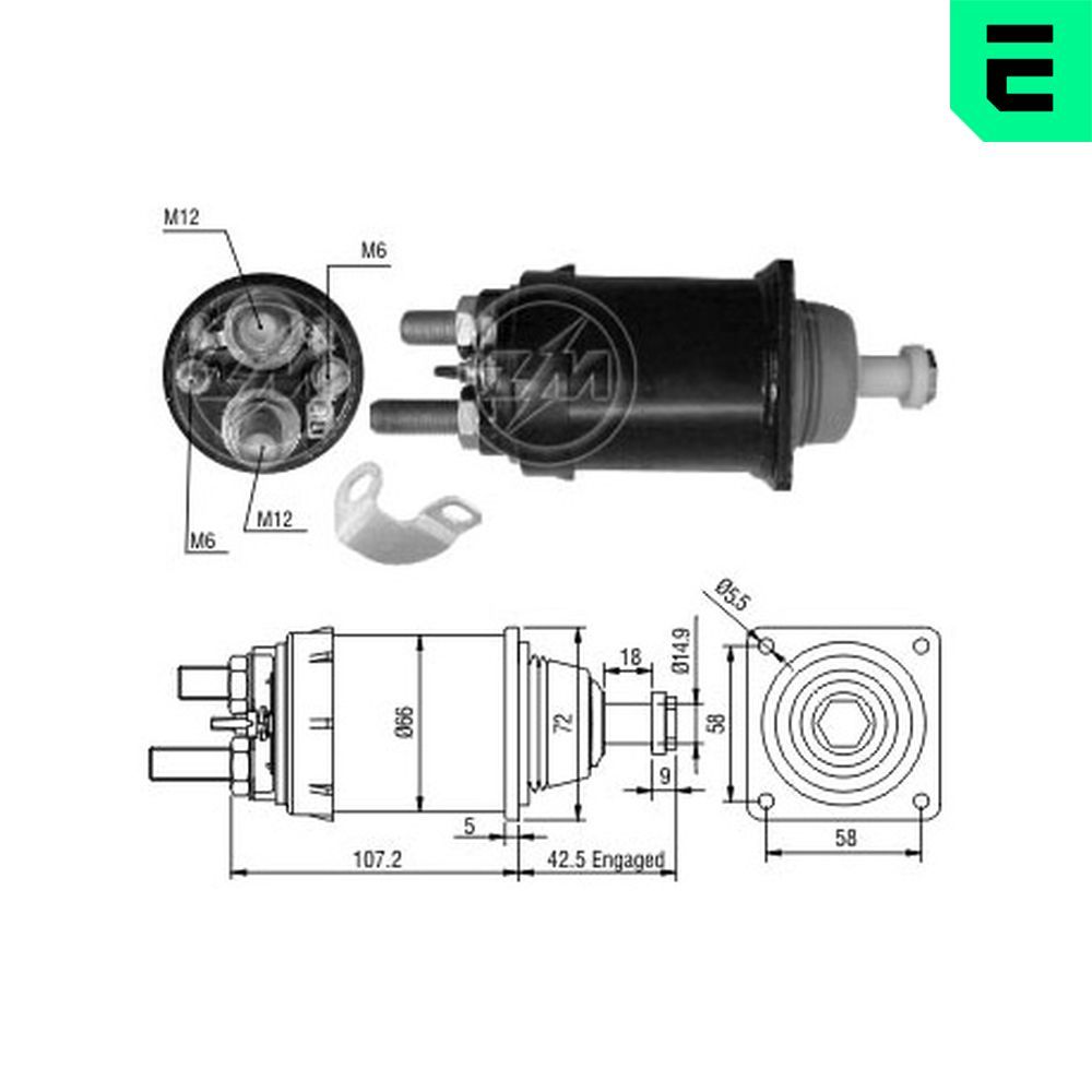 Anlasser Elektromagnet