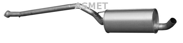 Mittelschalldämpfer Auspuff