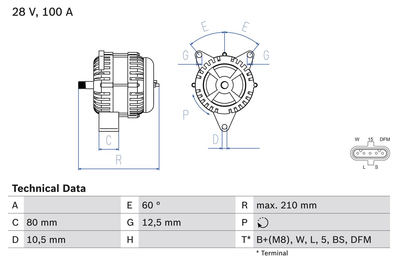 Lichtmaschine Generator