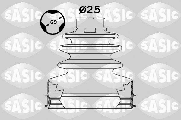 Faltenbalg Satz Antriebswelle Achsmanschette