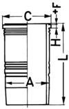 Zylinderlaufbuchse