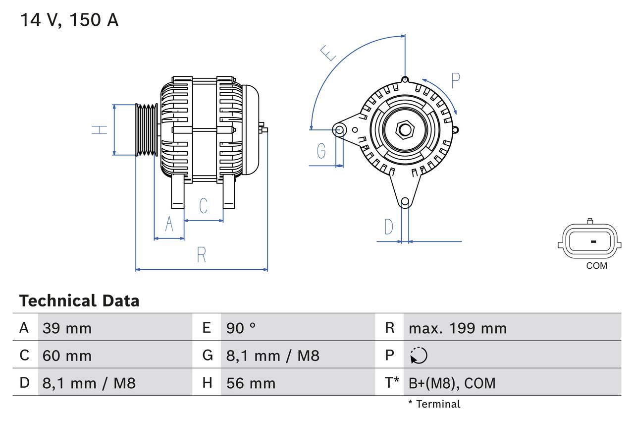 Lichtmaschine Generator
