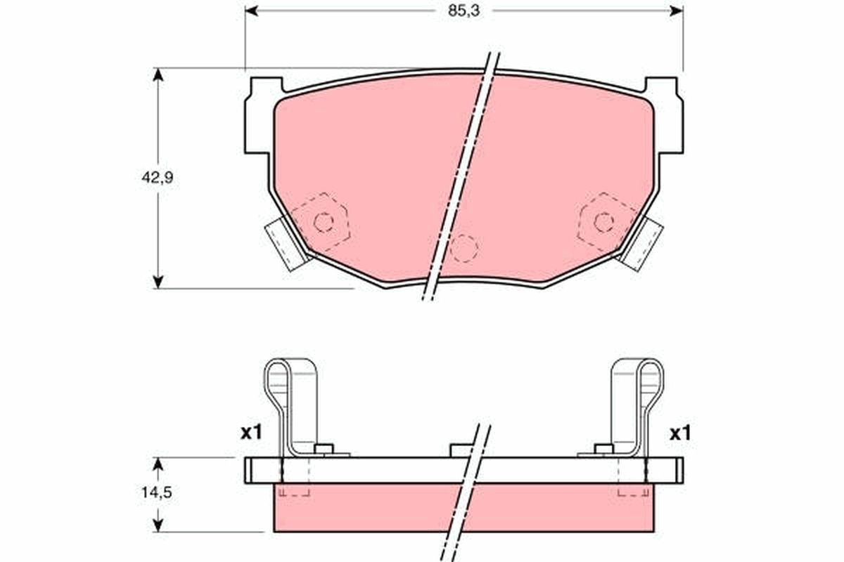 Bremsbeläge