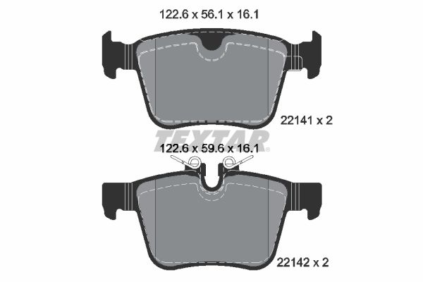 Bremsbelag Satz Bremsscheibe Scheibenbremse