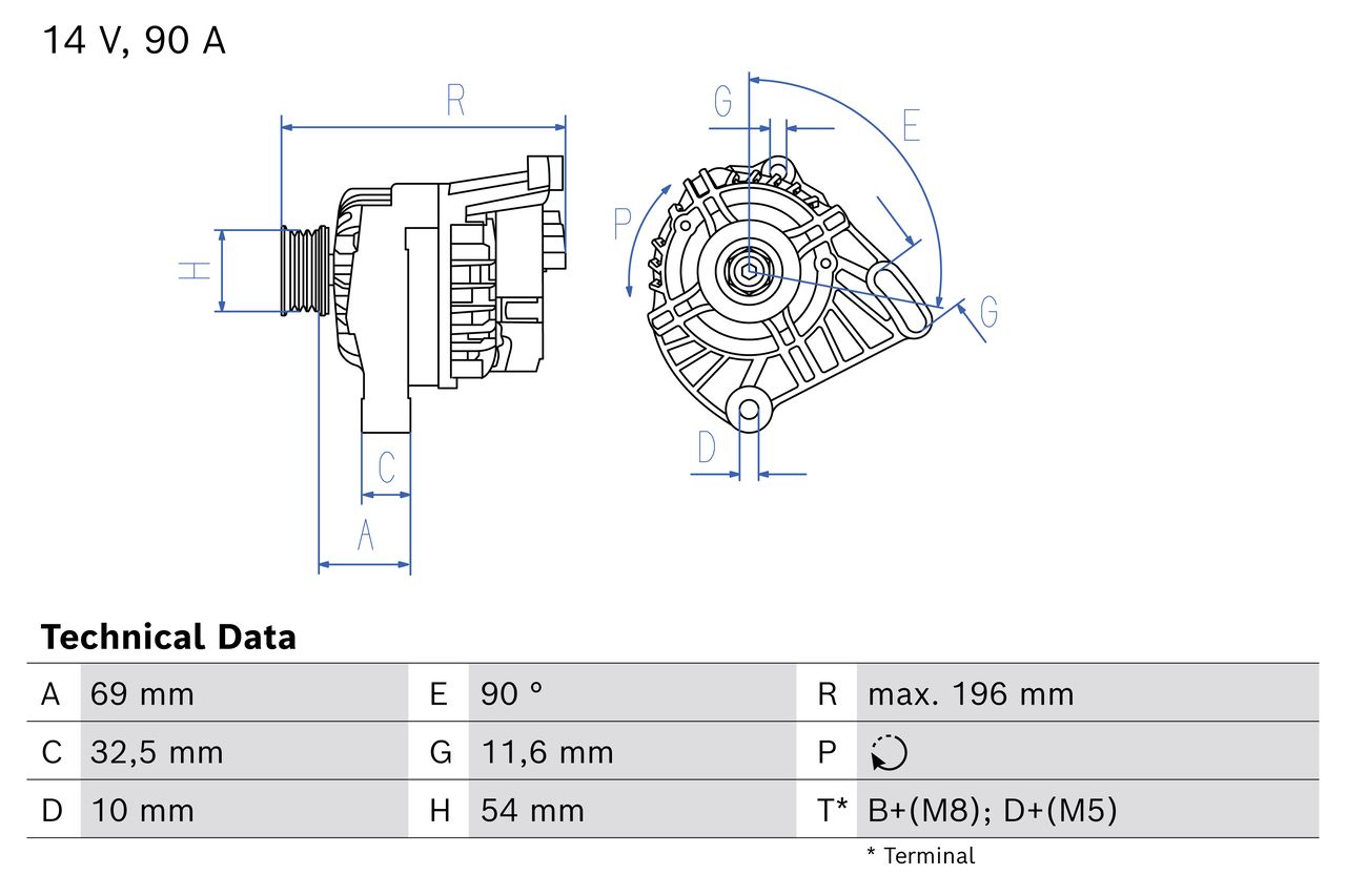 Lichtmaschine Generator