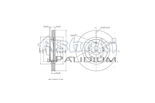 Bremsscheibe Scheibenbremse