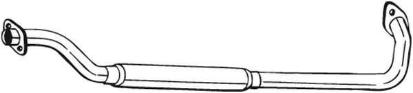 Mittelschalldämpfer Auspuff