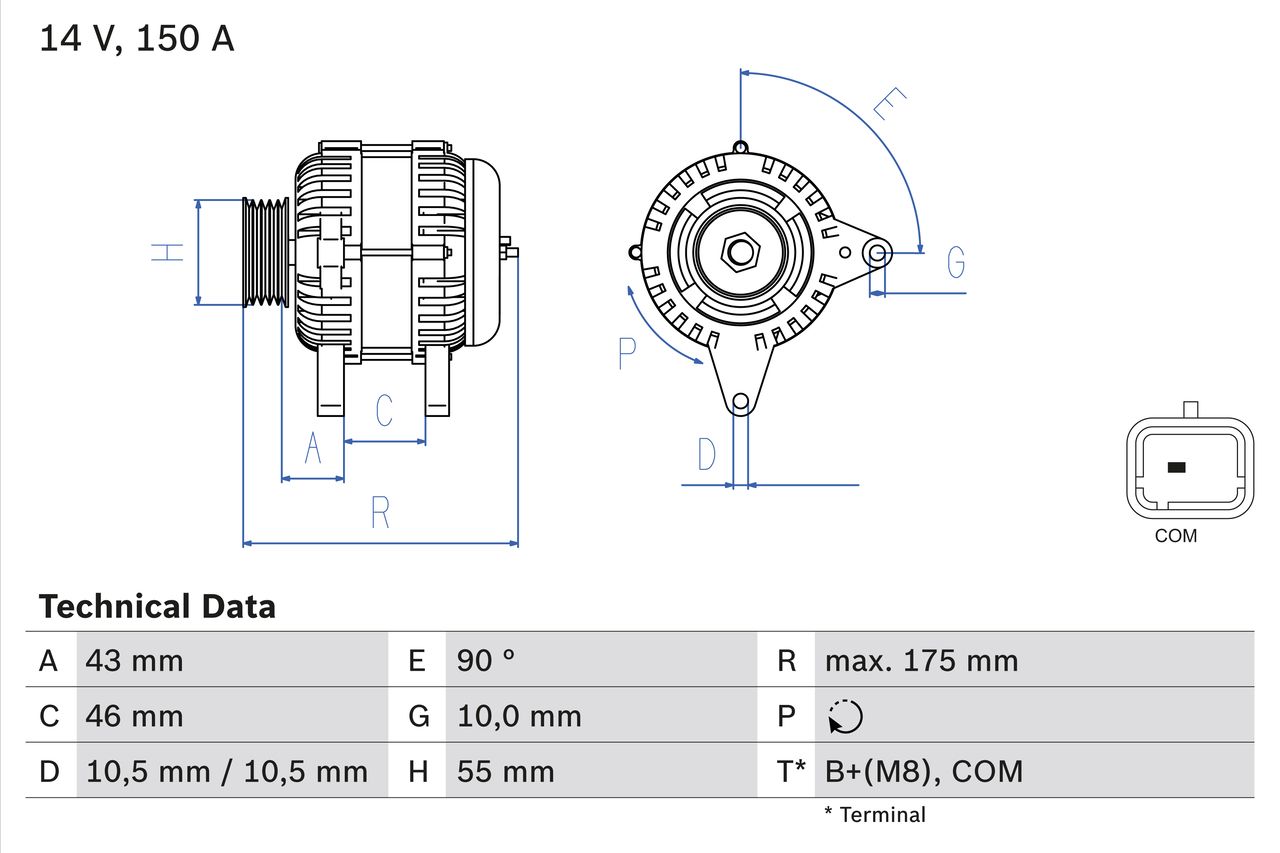 Lichtmaschine Generator