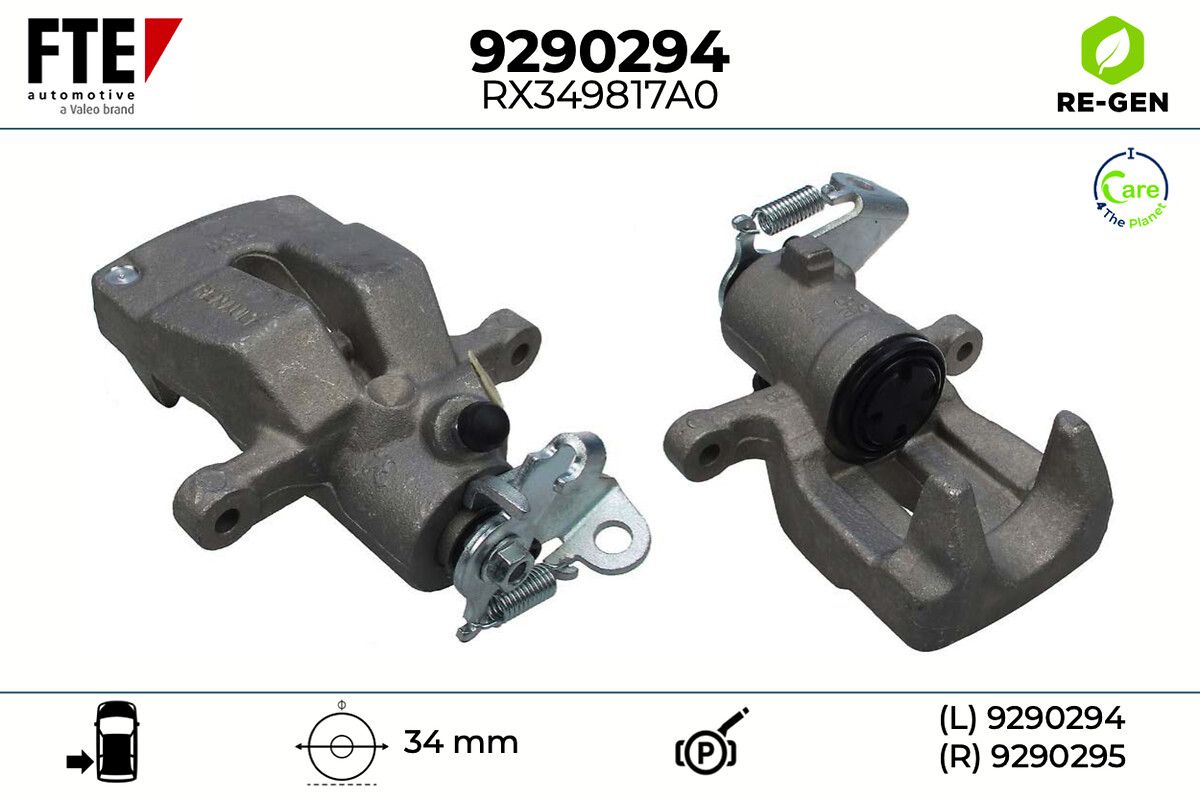 Bremssättel Set Links Rechts