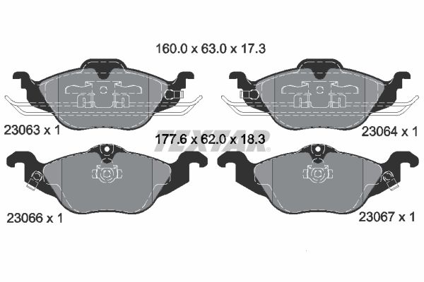 Bremsbelag Satz Bremsscheibe Scheibenbremse