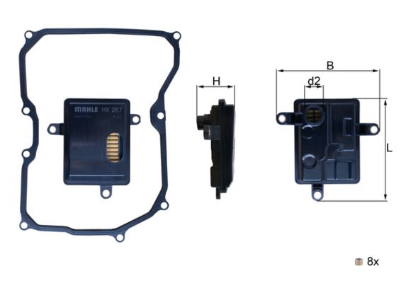Hydraulikfilter Automatikgetriebe