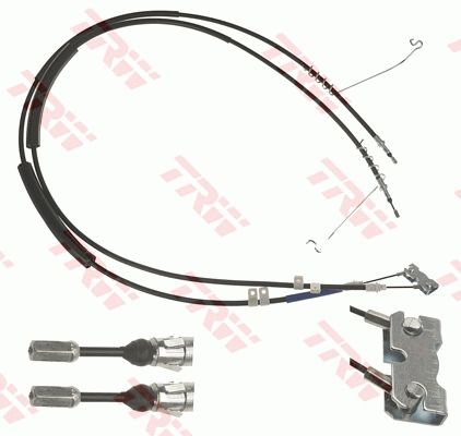 Set: 2 × Feststellbremsseil