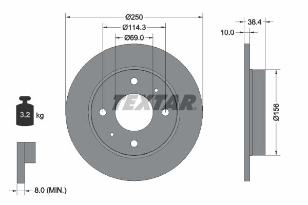Bremsscheibe Scheibenbremse