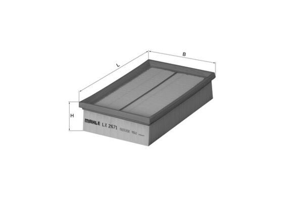 Luftfilter Motorluftfilter Filter