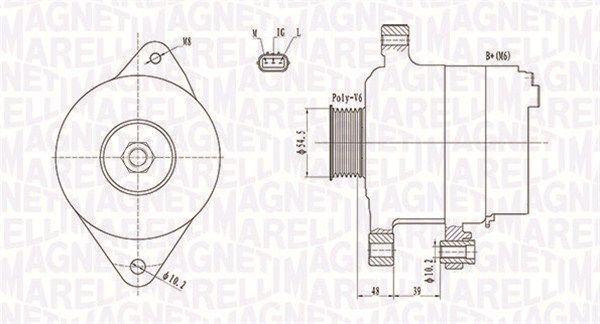 Lichtmaschine Generator
