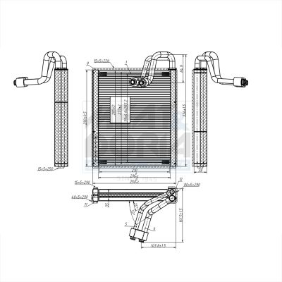 Klimaanlage Verdampfer