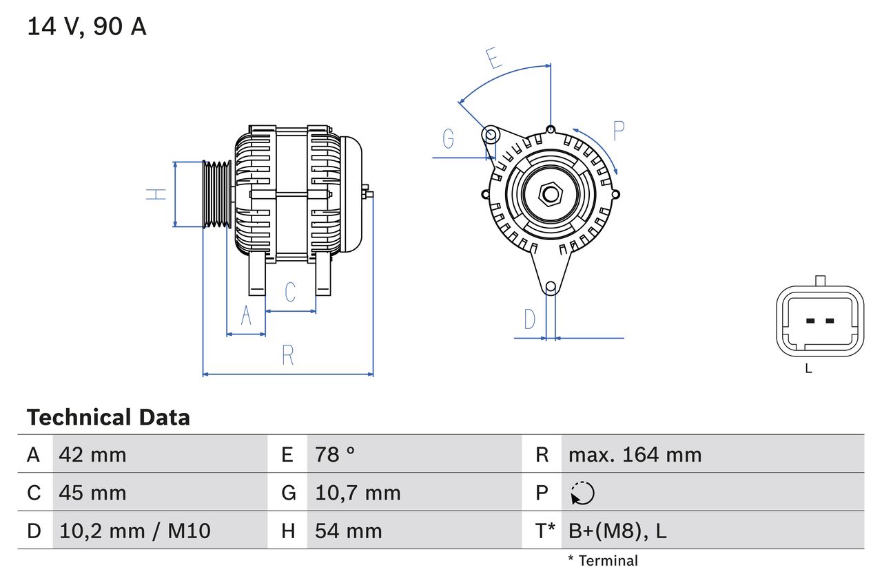 Lichtmaschine Generator