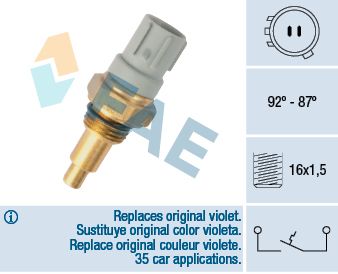 Temperaturschalter Kühlerlüfter Thermoschalter