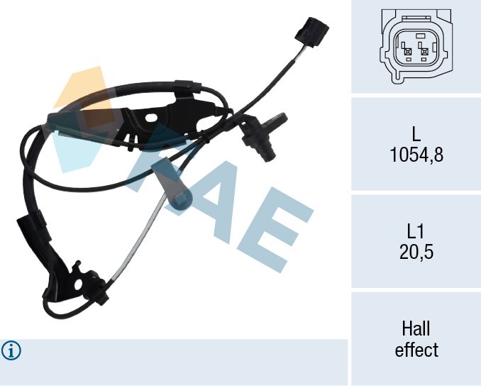 ABS Sensor Drehzahlmesser