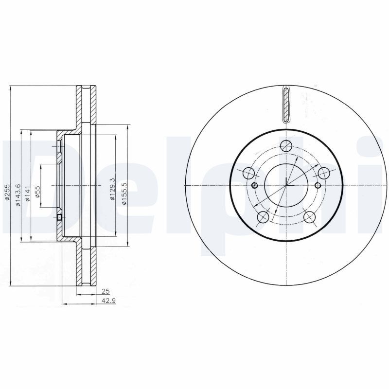 Bremsscheibe Scheibenbremse