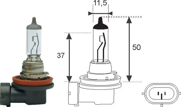 Glühlampe Scheinwerfer Fernscheinwerfer