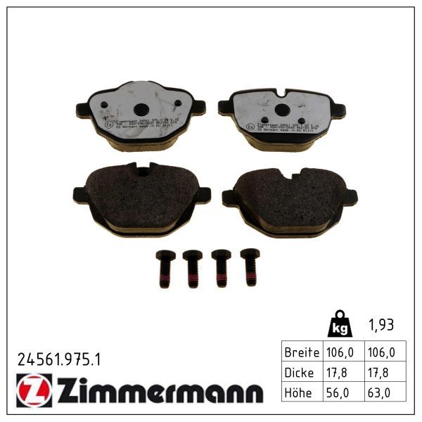 Bremsbelag Satz Bremsscheibe Scheibenbremse