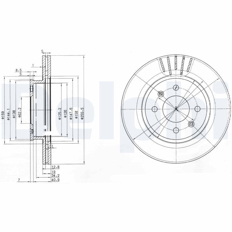 Bremsscheibe Scheibenbremse