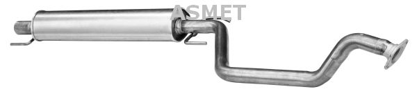 Mittelschalldämpfer Auspuff