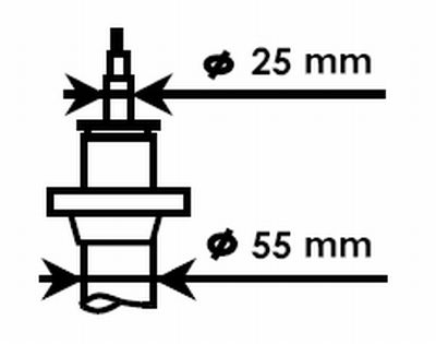 Stoßdämpfer Set 2 Stück
