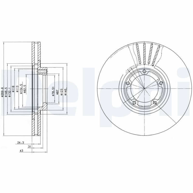 Bremsscheibe Scheibenbremse