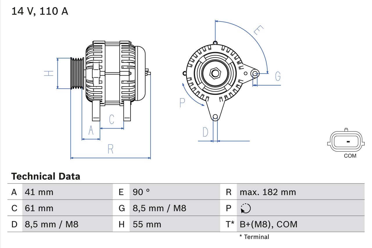 Lichtmaschine Generator