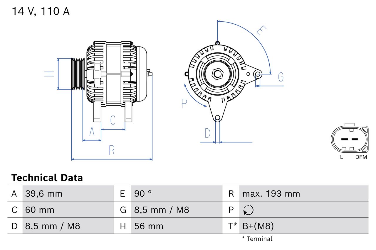Lichtmaschine Generator
