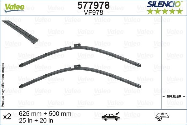 Scheibenwischer Silencio xtrm-flach (2 Stk.)