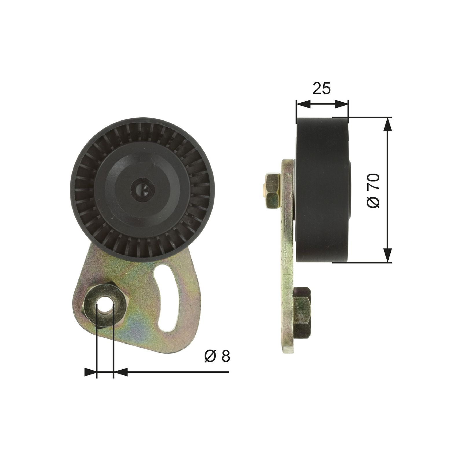 Spannrolle