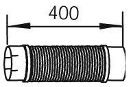 Wellrohr Abgasanlage
