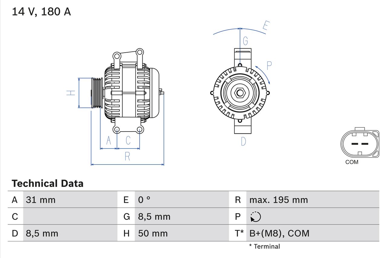 Lichtmaschine Generator